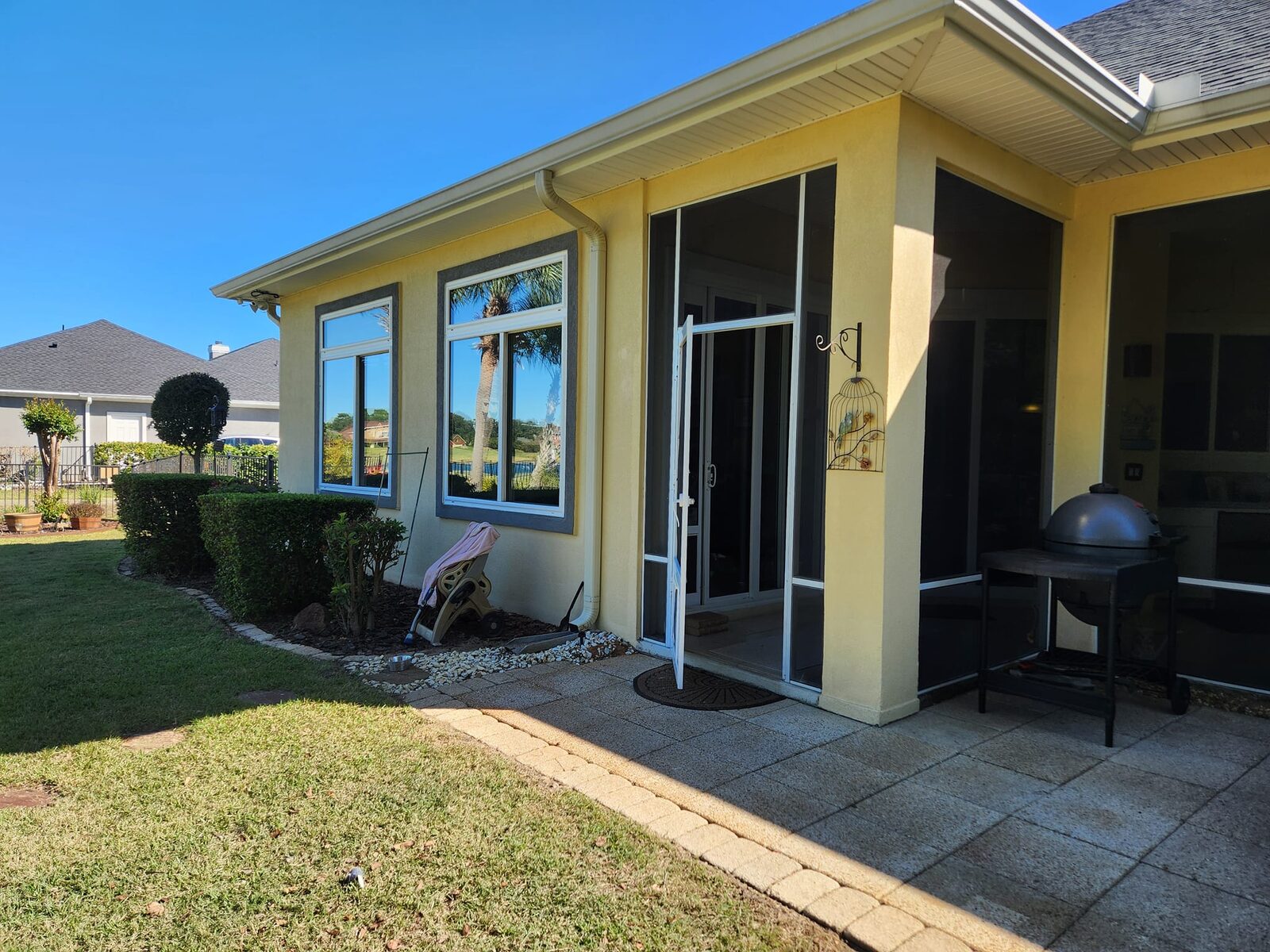 Power Washing in Navarre, FL house washing project photo