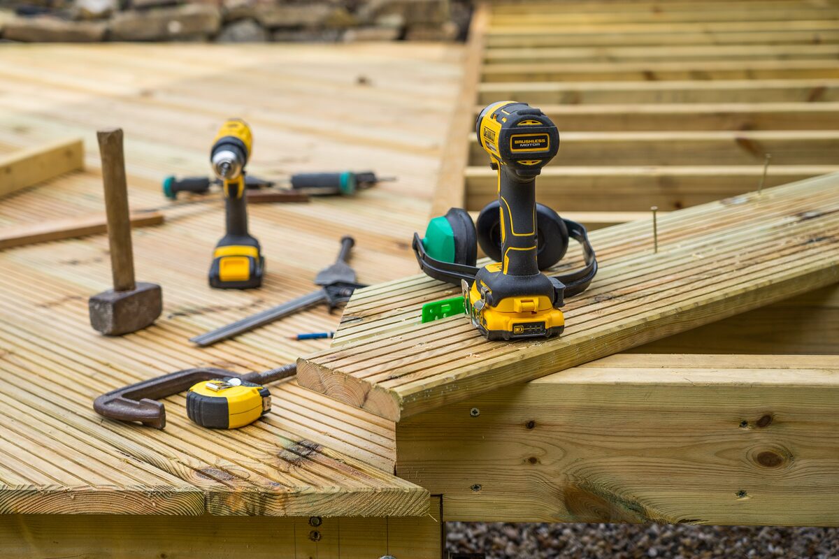 Home Repairs in Navarre, FL deck repair project photo